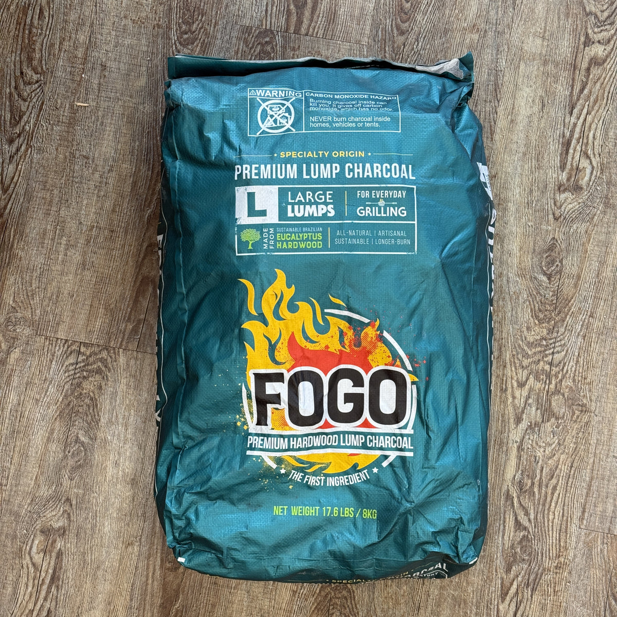 FOGO PREMIUM LUMP CHARCOAL 17.6lb